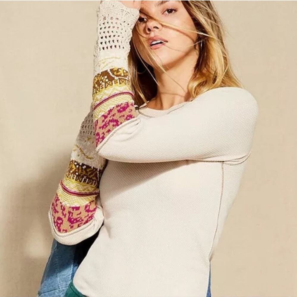 NWOT Free people in the mix size M - Picture 5 of 8